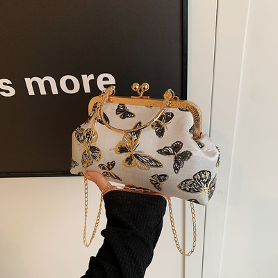 NOWA CHINESE STYLE CHEONGSAM DINNER BAG dla kobiet 2024 PRZESŁOWA/LATO NOWA RYCZKA SENIOR CHAIN CROSSBODY BAG
