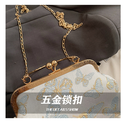 NOWA CHINESE STYLE CHEONGSAM DINNER BAG dla kobiet 2024 PRZESŁOWA/LATO NOWA RYCZKA SENIOR CHAIN CROSSBODY BAG