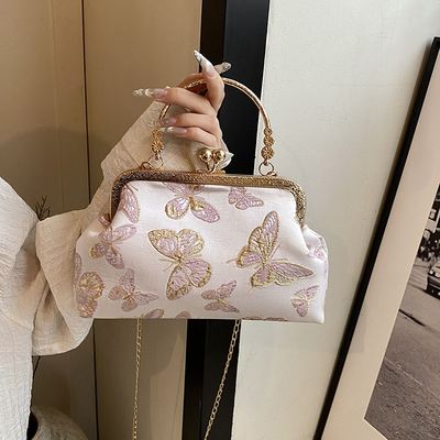 NOWA CHINESE STYLE CHEONGSAM DINNER BAG dla kobiet 2024 PRZESŁOWA/LATO NOWA RYCZKA SENIOR CHAIN CROSSBODY BAG