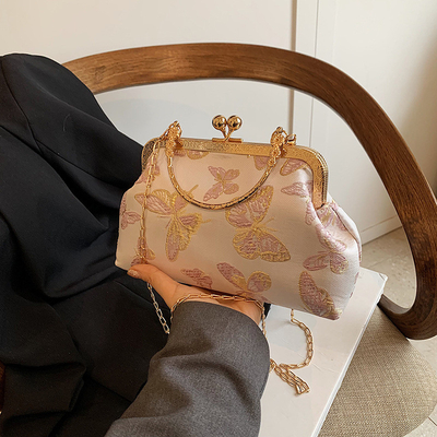 NOWA CHINESE STYLE CHEONGSAM DINNER BAG dla kobiet 2024 PRZESŁOWA/LATO NOWA RYCZKA SENIOR CHAIN CROSSBODY BAG