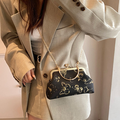 NOWA CHINESE STYLE CHEONGSAM DINNER BAG dla kobiet 2024 PRZESŁOWA/LATO NOWA RYCZKA SENIOR CHAIN CROSSBODY BAG