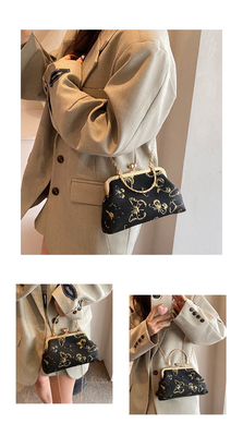 NOWA CHINESE STYLE CHEONGSAM DINNER BAG dla kobiet 2024 PRZESŁOWA/LATO NOWA RYCZKA SENIOR CHAIN CROSSBODY BAG