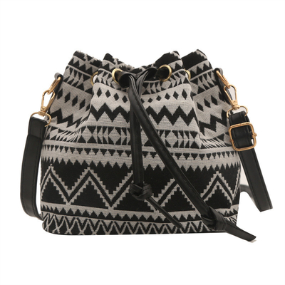 NOWA CHINESE NATIONAL WIND ARCHIPIT BUCKET BAG PROSTA MODA TENDENCJA LATO NOWA STYL LINEN Wysokiej klasy SENSE