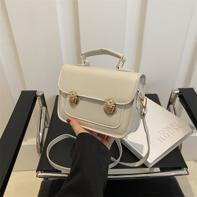 SENIOR SENSE OF RETRO SMALL BAG WOMEN 2024 NOWA LATNA MODA STYL FOREIGN BAG STYLE NICH ALL Kwadratna torebka ręczna
