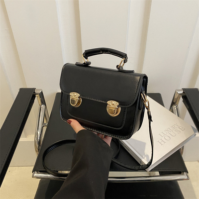SENIOR SENSE OF RETRO SMALL BAG WOMEN 2024 NOWA LATNA MODA STYL FOREIGN BAG STYLE NICH ALL Kwadratna torebka ręczna