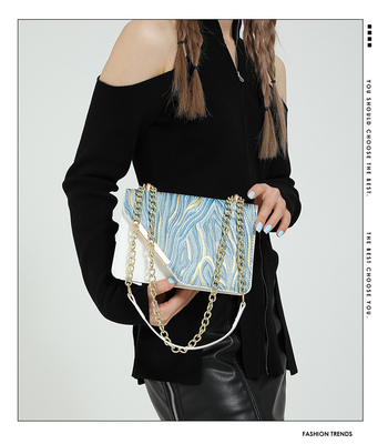 Torba kobiety nowa moda mała torba kwadratowa hurtowa nisza prosty retro quicksand wszystko jedno ramię crossbody cha
