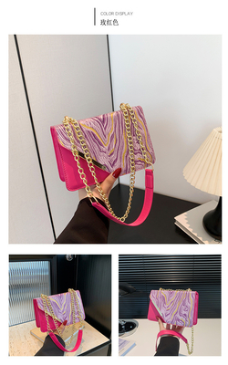 Torba kobiety nowa moda mała torba kwadratowa hurtowa nisza prosty retro quicksand wszystko jedno ramię crossbody cha