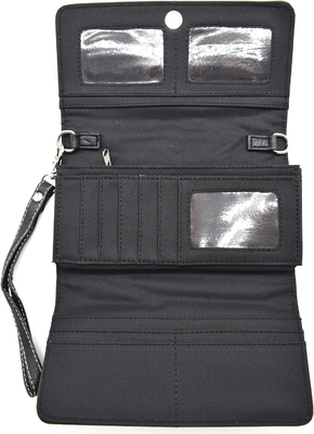 Punk GOTHIC ROCK METALLIC KRAJ DNI MORZĄCYCH Kwiatowy Cukier KRAJ skórzane portfele kobiece torebki ręczne torebki ramienne torebki portfel