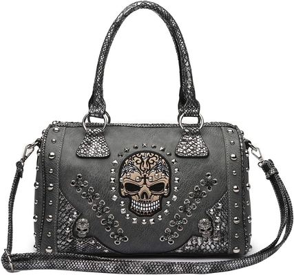 Cukier Skull Dzień Zmartwychwstania Punk Art Portfel Wynikający Pasek Kobiety