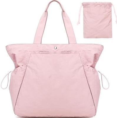 BTOOP TOTE BAG dla kobiet, Złata torba plażowa, łagodna torba do podróży, pracy