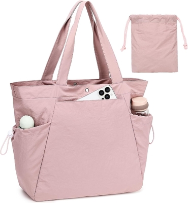 BTOOP TOTE BAG dla kobiet, Złata torba plażowa, łagodna torba do podróży, pracy