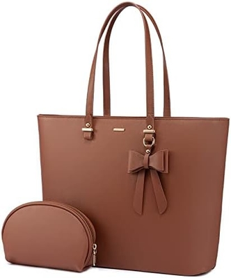 LOVEVOOK LAPTOP BAG dla kobiet, STRUKTURED LEATHER KOMPUTER BAG, PROFESJONALNIE ROBICZNE TOTE WASZKI, WYBOR NAUCZY/PRAWNIKOW,