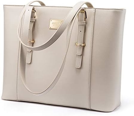 LOVEVOOK LAPTOP BAG dla kobiet, STRUKTURED LEATHER KOMPUTER BAG, PROFESJONALNIE ROBICZNE TOTE WASZKI, WYBOR NAUCZY/PRAWNIKOW,