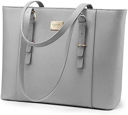 LOVEVOOK LAPTOP BAG dla kobiet, STRUKTURED LEATHER KOMPUTER BAG, PROFESJONALNIE ROBICZNE TOTE WASZKI, WYBOR NAUCZY/PRAWNIKOW,
