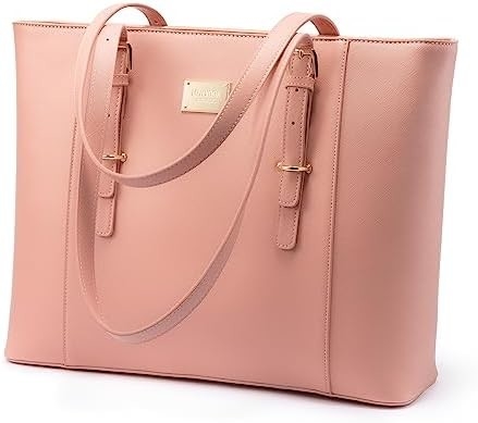 LOVEVOOK LAPTOP BAG dla kobiet, STRUKTURED LEATHER KOMPUTER BAG, PROFESJONALNIE ROBICZNE TOTE WASZKI, WYBOR NAUCZY/PRAWNIKOW,