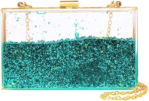 JeVenis Magiczne Przejrzystości Sequins Sprzęgła torebka Wieczorny torebka do imprezy Prom Oblubienicę