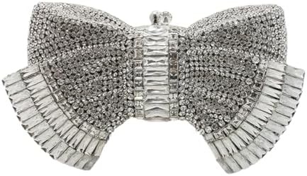 &quot;Elegantny motyl, kamień, torba wieczorna, luksusowy kryształowy garnitur, impreza ślubna, koktajl, torebka&quot;.