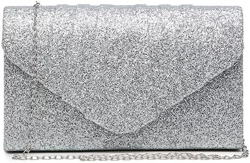 DASEIN WOMEN'S EVENING BAG PLEATED ENVOLOPE Clutch HANDBAG WEDDING PARTY Ślubna torebka