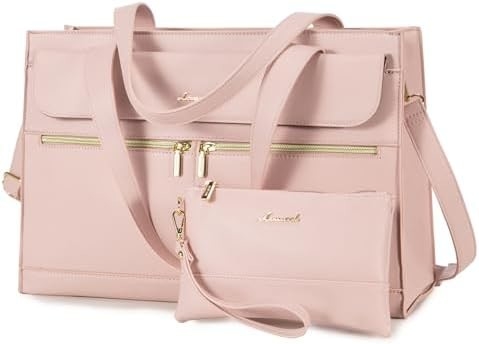 LOVEVOOK LAPTOP BAG Dla kobiet 15,6 cala LAPTOP TOTE WORK BAG PROFESJONALNA skóra KOMPUTER BRIEFCASE WATERPROOF BUSINESS