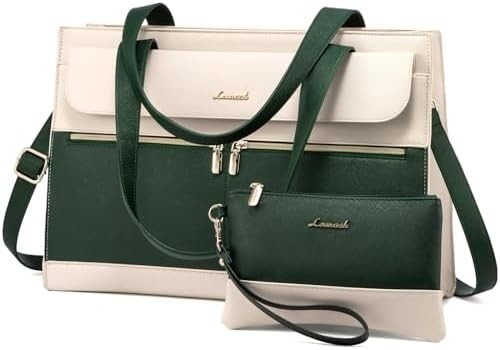 LOVEVOOK LAPTOP BAG Dla kobiet 15,6 cala LAPTOP TOTE WORK BAG PROFESJONALNA skóra KOMPUTER BRIEFCASE WATERPROOF BUSINESS