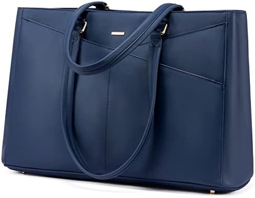 Łaptopa TOTE BAG dla kobiet 15,6 cali WATERPROOF skórzane KOMPUTEROWE BAGY BIZNESOWE PRACA KONSULTATORSKA Czarna