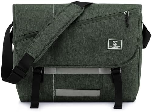 OIWAS Messenger Bag dla mężczyzn, 15.6 Inch Laptop Crossbody Bags Kobiety Casual Sachet Shoulder Bag Biuro podróży College