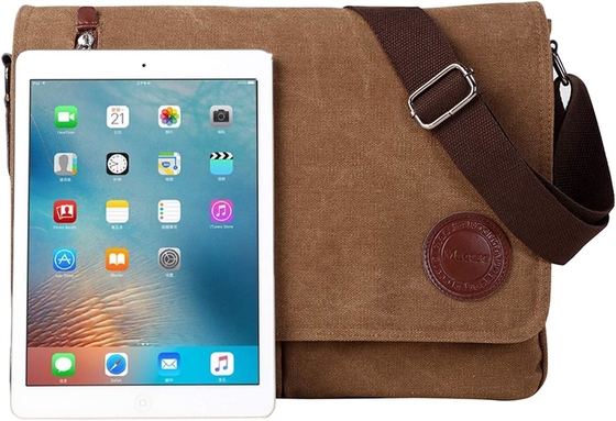 VINTAGE CANVAS SACHEL MESSENGER BAG dla mężczyzn, kobiet, bagaż podróżny 13,5&quot; LAPTOP BAGAS KSIĄŻKA