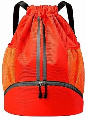 HOEDIA SPORTS DRAWSTRING RYCKPACK - STRING SWIM GYM BAG Z KOPICZĄ CZUBOWĄ I WATER-PROOF POCZEK DOMÓW&amp;MEN