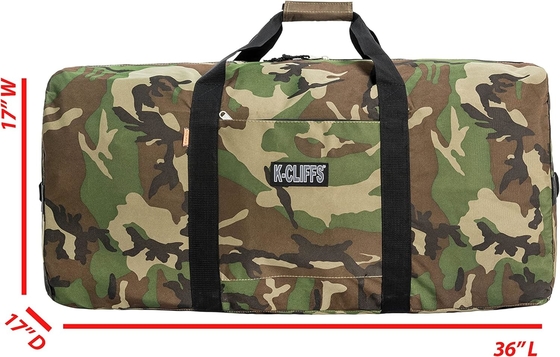 Zbiór bębnów dużych sprzętu sportowego sprzętu sprzętu sprzętowego torby podróżnej torba na dachu torba (36&quot; x 17&quot; x 17&quot;, NAVY)