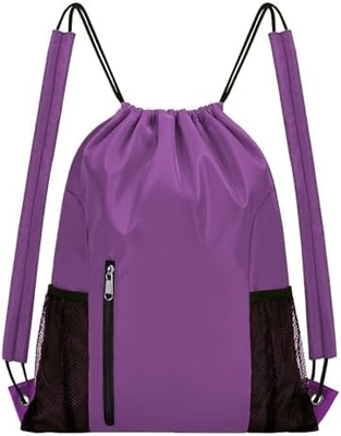 BEEGREEN DRAWSTRING-BACK-GYM-BAG, LARGE SPORTS BAG, STRING RECKBACK CINCH BAG dla mężczyzn i kobiet Czerwony