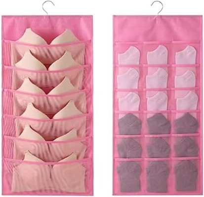 LIREX BRA STORAGE ORGANIZER Z 10 kieszeniami, 1 paczką składane bieliznę