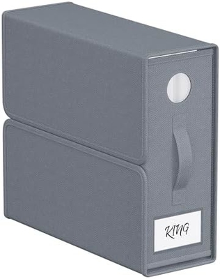 Organizatory i przechowywanie arkuszy, 4-pack, wielkość królewska/królewska (szary), organizator arkuszy, pojemniki do przechowywania arkuszy,