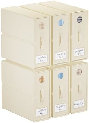 Organizatory i przechowywanie arkuszy, 4-pack, wielkość królewska/królewska (szary), organizator arkuszy, pojemniki do przechowywania arkuszy,