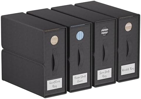 Organizatory i przechowywanie arkuszy, 4-pack, wielkość królewska/królewska (szary), organizator arkuszy, pojemniki do przechowywania arkuszy,