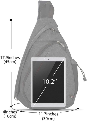 OutdoorMaster Sling Bag, Daypack, Crossbody Shoulder Chest Urban Outdoor Travel Backpack dla kobiet i mężczyzn