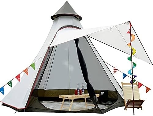 12'x10'x8'Kopułkowy namiot kempingowy 5-6 osób 4 Sezon Dwuwarstwowe warstwy wodoodporne anty-UV Windproof namioty rodzinne kemping na świeżym powietrzu