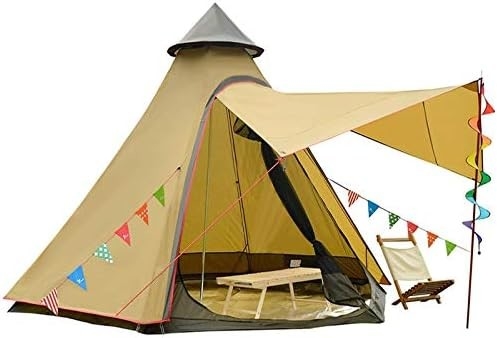 12'x10'x8'Kopułkowy namiot kempingowy 5-6 osób 4 Sezon Dwuwarstwowe warstwy wodoodporne anty-UV Windproof namioty rodzinne kemping na świeżym powietrzu