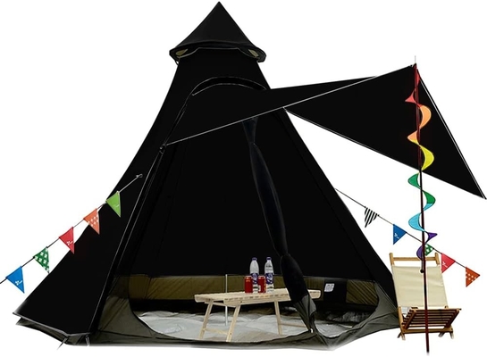 12'x10'x8'Kopułkowy namiot kempingowy 5-6 osób 4 Sezon Dwuwarstwowe warstwy wodoodporne anty-UV Windproof namioty rodzinne kemping na świeżym powietrzu