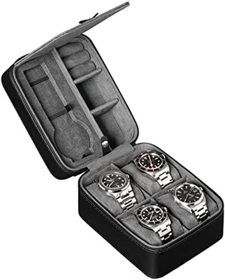 ROTHWELL 5 Watch Travel Case Storage Organizer dla 5 zegarków.