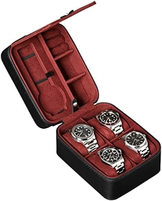 ROTHWELL 5 Watch Travel Case Storage Organizer dla 5 zegarków.