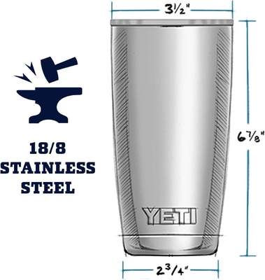 Rambler 20 oz ze stali nierdzewnej