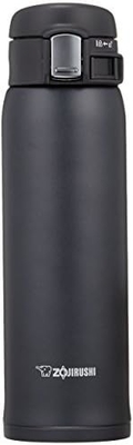 Zojirushi SM-SA60BA Pudełko podciśnieniowo izolowane ze stali nierdzewnej, 1 licznik (pakowanie po 1), czarne, 20 oz
