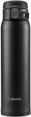 Zojirushi SM-SA60BA Pudełko podciśnieniowo izolowane ze stali nierdzewnej, 1 licznik (pakowanie po 1), czarne, 20 oz