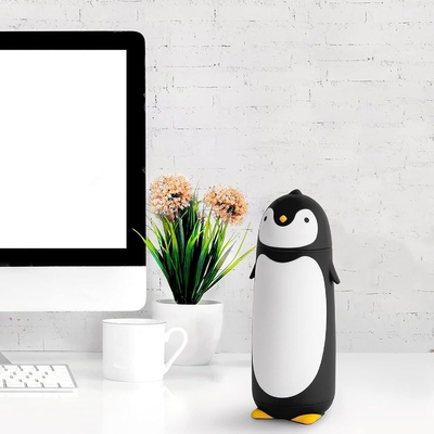 Pinguin Stal nierdzewna Vakuum izolowane butelki podróżne kubek herbaty butelka z wodą butelka kawy