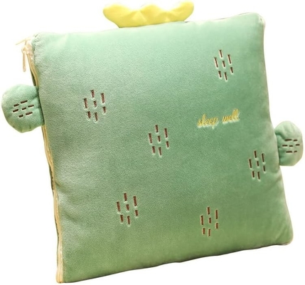Koce i poduszka podróżna - Premium Soft 2 w 1 Koce do samolotu z poduszką do miękkiej torby