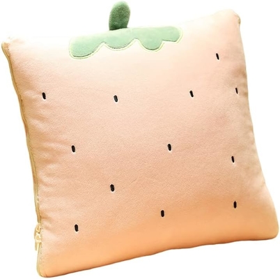 Koce i poduszka podróżna - Premium Soft 2 w 1 Koce do samolotu z poduszką do miękkiej torby