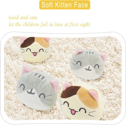 REFAHB Cute Plush Pillow Throw Pillow Removable Stuffed Animal Toys Kreatywne prezenty dla dziewczynek (Kitten)