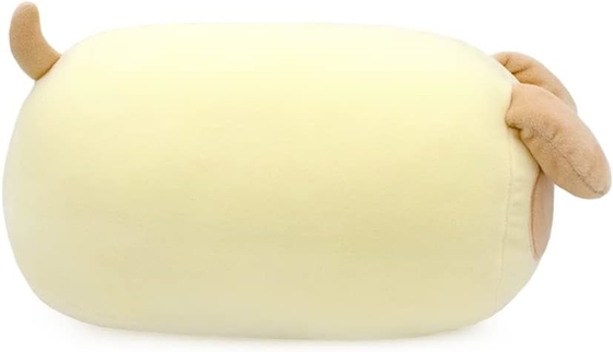 Oficjalna lalka z płaszczem w rolce. Miękka, miękka, ciepła, słodka, wygodna, bezpieczna poduszka burrito z szczeniakiem.