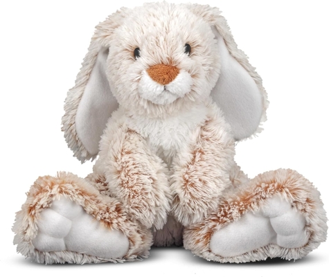 Melissa &amp; Doug Burrow Królik Królik Stuffed Animal (9 cali)