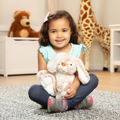 Melissa &amp; Doug Burrow Królik Królik Stuffed Animal (9 cali)
